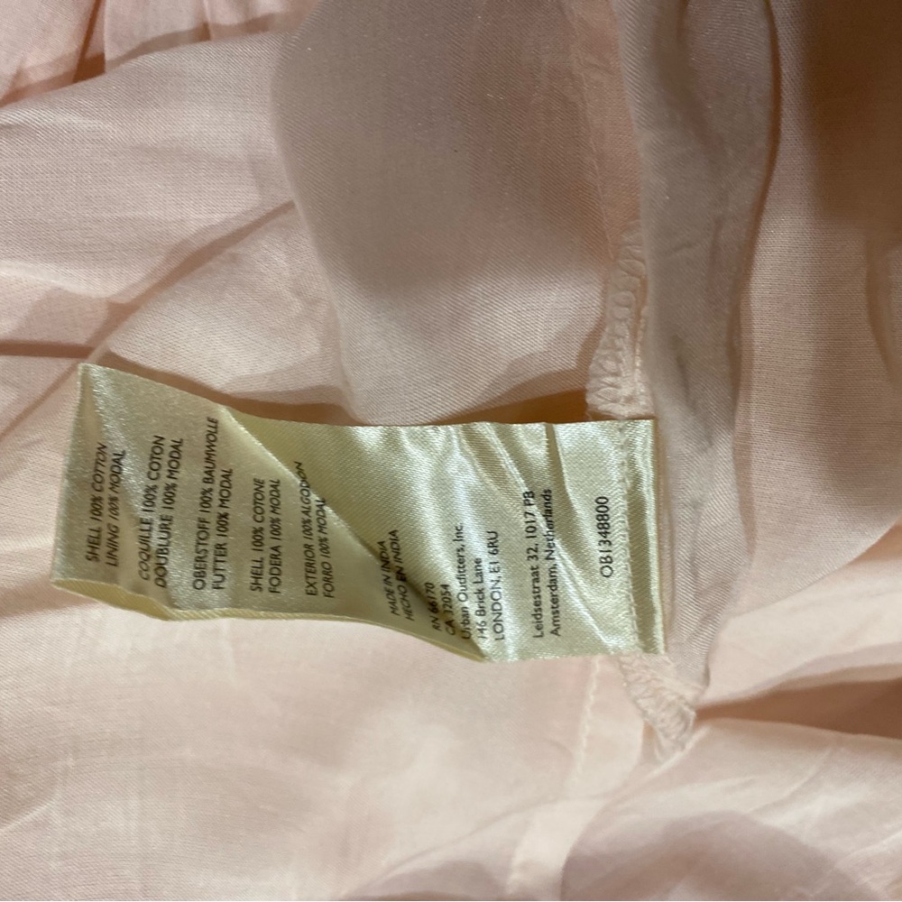 Anthropologie Peach Maxi Dress - Picture 10 of 16